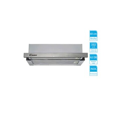 Campana Extractora Candy CBT625-2X Encastrable 001