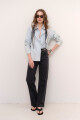CAMISA JEAN BROCHE SKY