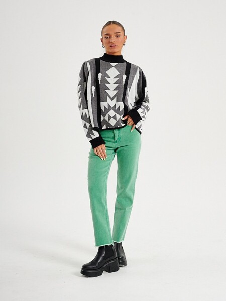 Sweater Crux Gris