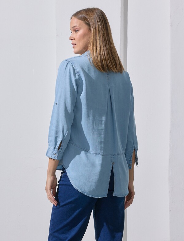 Camisa Tencel JEAN CLARO