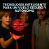 Bola Voladora Magica C/ Luces Spinner Drone Boomerang Color Rojo