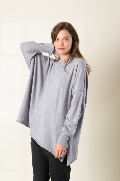 SWEATER GRONBY GRIS CLARO