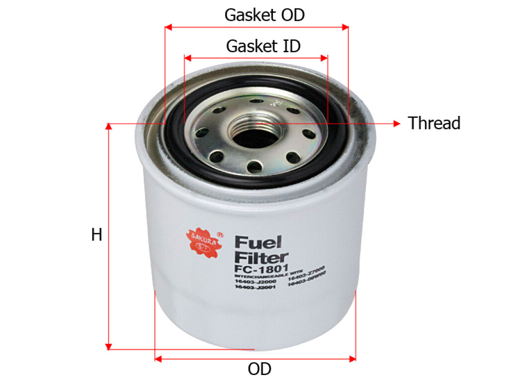 Filtro de combustible