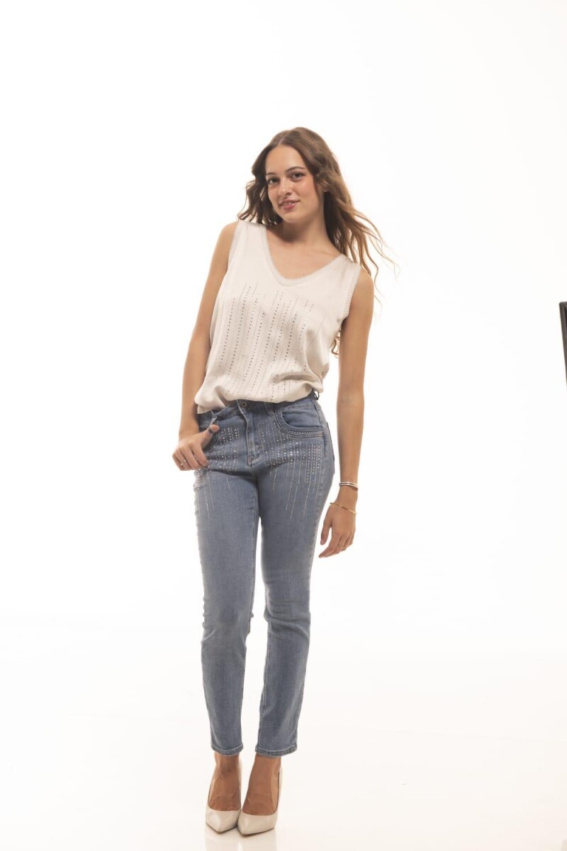 Musculosa Diadema - Blanco 