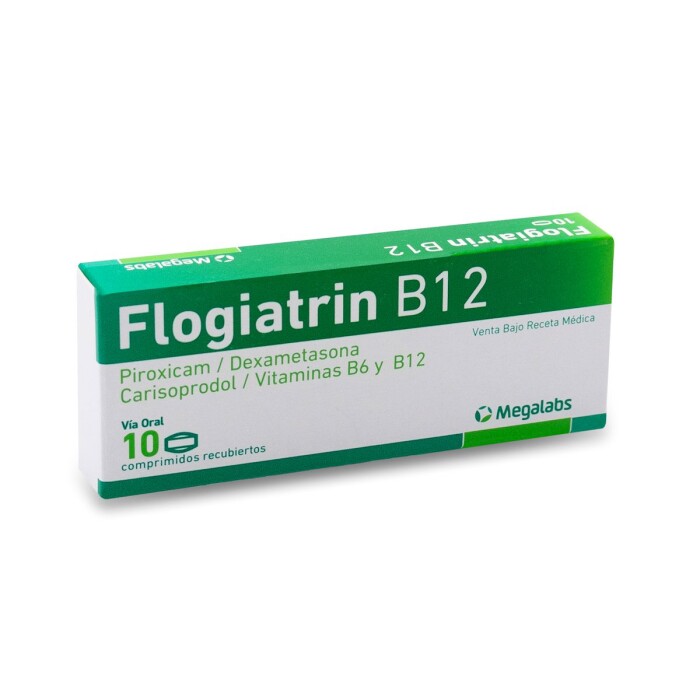 FLOGIATRIN B12 CJ X 10 COMPRIMIDOS única