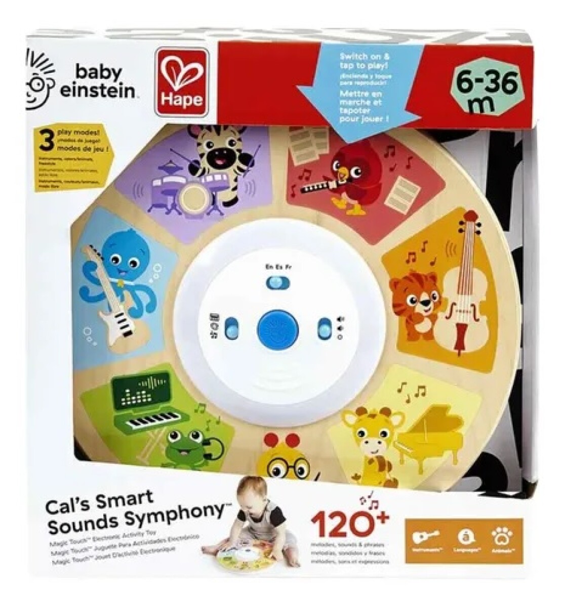 Cal´s Smart Sound Symphony Magic Touch Baby Einstein 
