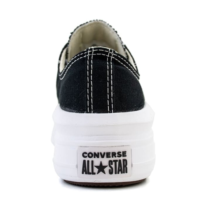 Championes Converse All Star Move Ox de Mujer - 571818C Negro-blanco