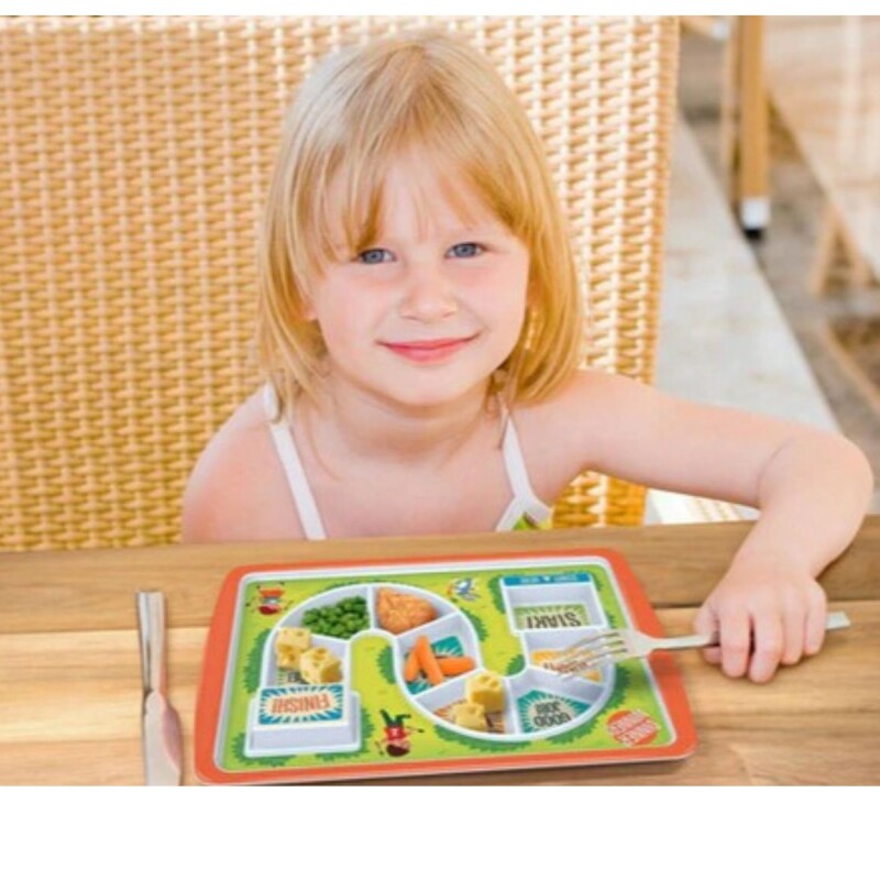 FF51 Plato Para Niños Con Juego De Laberinto Fred&friends - Classic