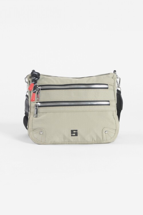 Bandolera cierres verde