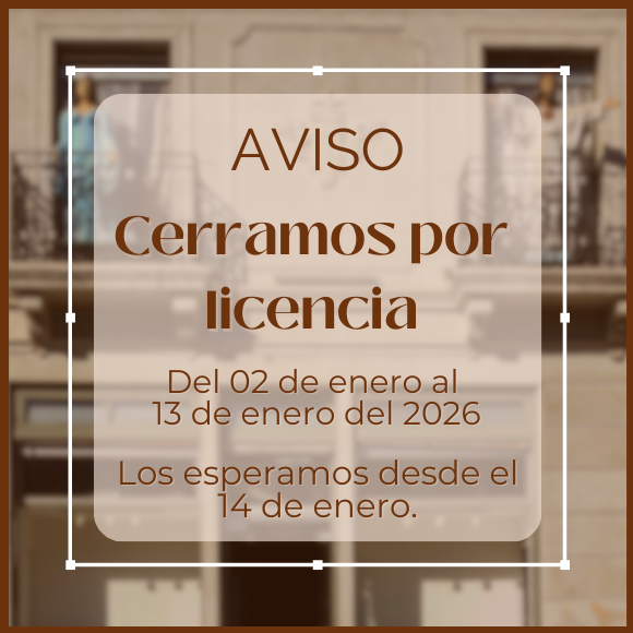 Cerrado por Vacaciones