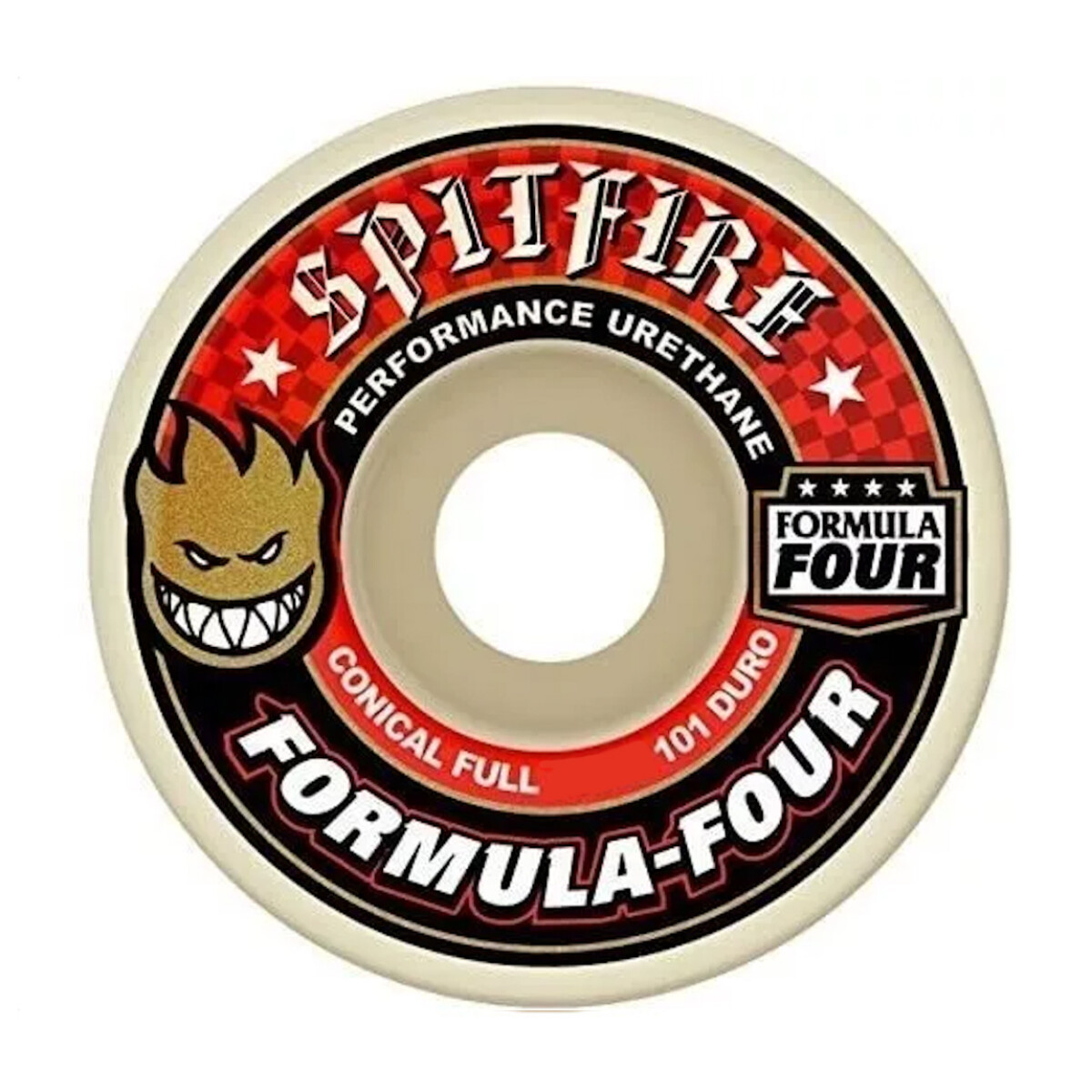 Ruedas de Skate Spitfire Formula Four Conical Full (Red) 56mm 101A 