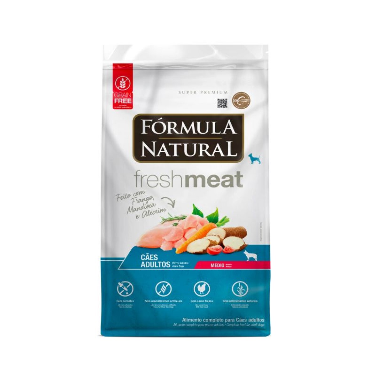 FORMULA NATURAL FRESH MEAT ADULTO RAZ. MED. 12KG - Formula Natural Fresh Meat Adulto Raz. Med. 12kg 