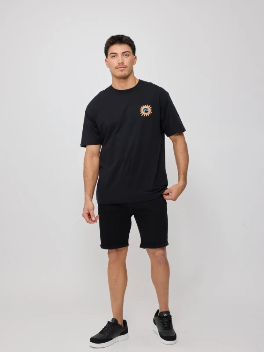 T-SHIRT RUSTY ILKIAN - NEGRO 