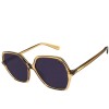 Lentes de Sol Chilli Beans Tefe Hexagonal Beige