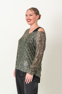 BLUSA CALISTA Verde Manzana