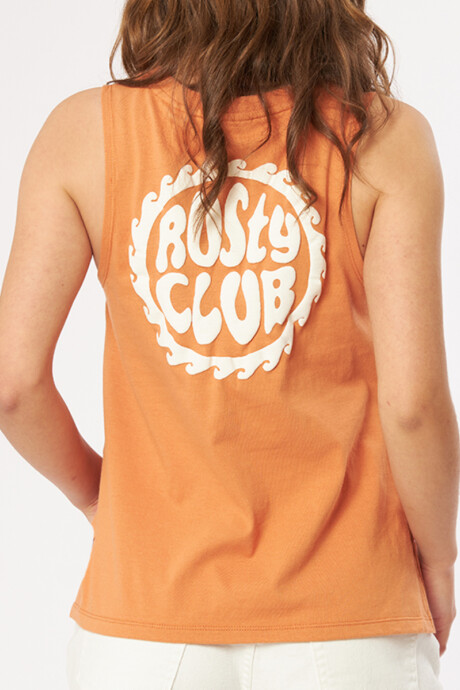 MUSCULOSA CUDA RUSTY Naranja