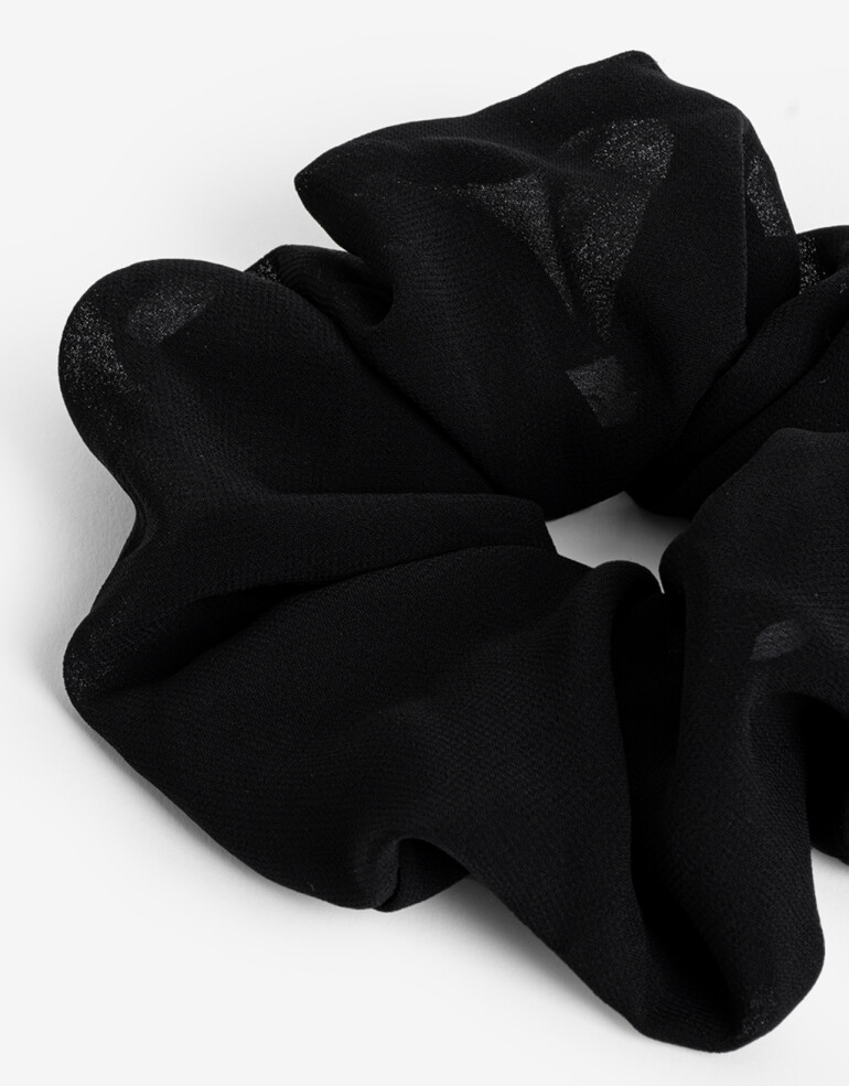 Skunzies Lisas Maxi Scrunchie - Negro