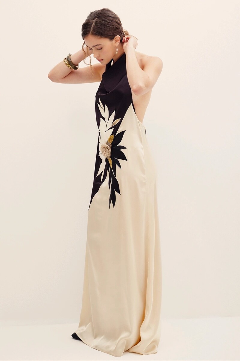 VESTIDO VOLANTIS SUNFLOWER Crudo