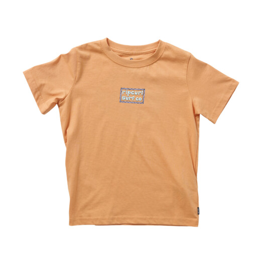 Remera MC Rip Curl Tube Town Scenic Tee Niño - Naranja Remera MC Rip Curl Tube Town Scenic Tee Niño - Naranja