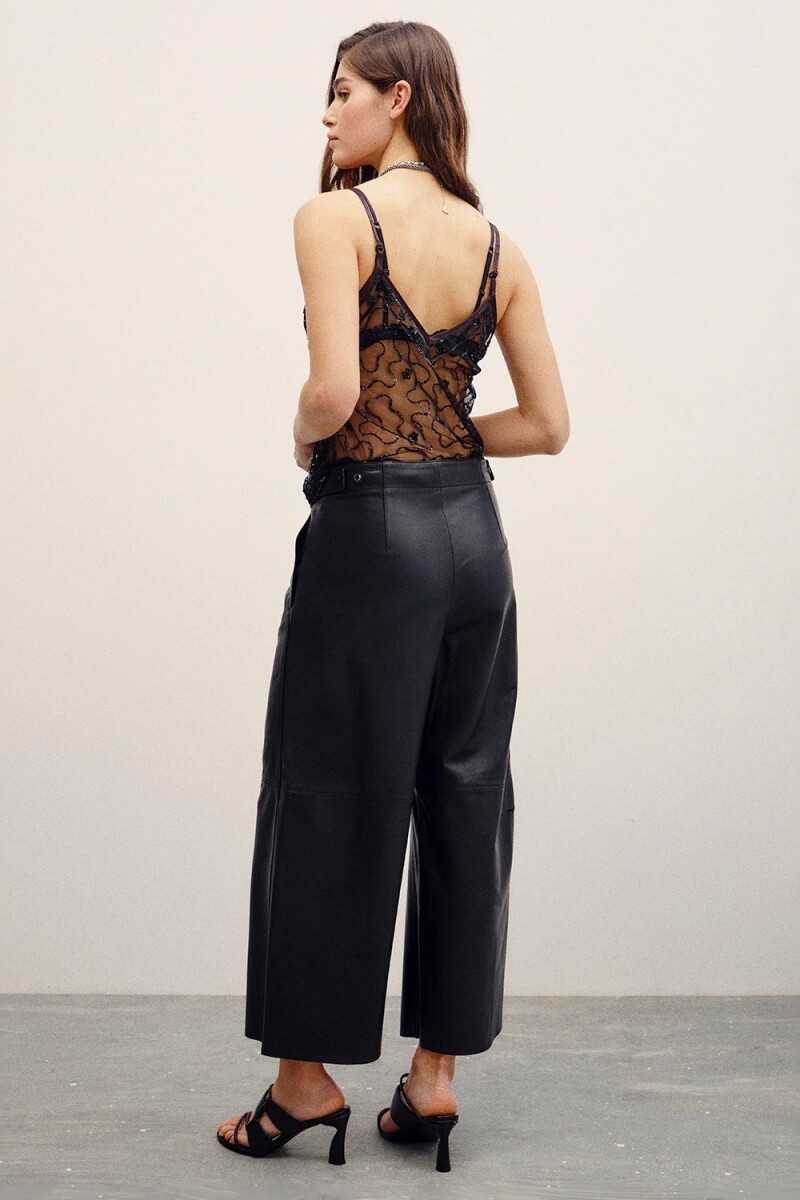PANTALON OSAKA NEW CUERO Negro