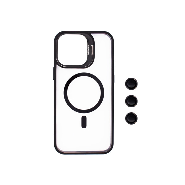 Protector para iPhone 11 Pro con protector cámara negro Protector Para Iphone 11 Pro Con Protector Cámara Negro