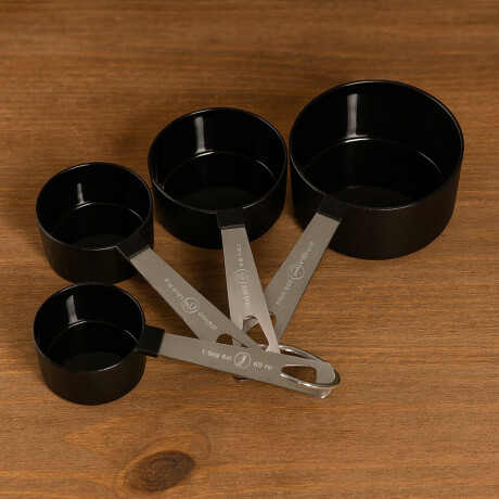 Tazas Medidoras Set 4 Piezas de Acero Inoxidable Tazas Medidoras Set 4 Piezas de Acero Inoxidable