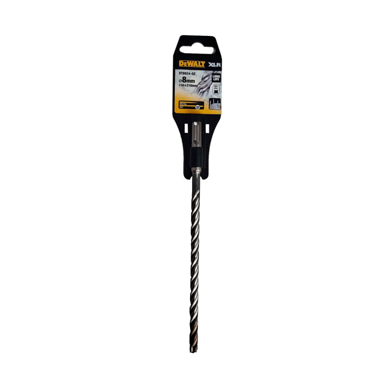 Mecha SDS-Plus XLR para hormigón y metal Dewalt 8mm Mecha SDS-Plus XLR para hormigón y metal Dewalt 8mm