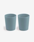 Set Epiphany de 2 vasos de silicona azul