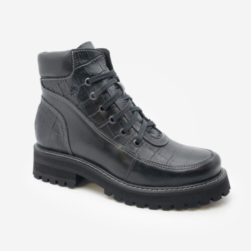 Bota Acordonada Lombardino 36-39 Black