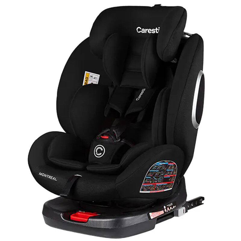 Butaca Carestino Montreal con ISOFIX 360 de 0 a 36kg Negro