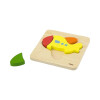 Puzzle silueta Viga 4 piezas Avion