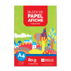 Block papel afiche brillante A4 Única