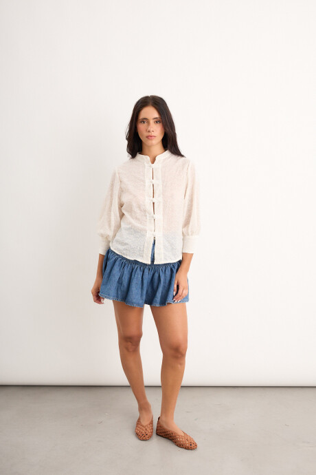 Camisa Azalea Crudo