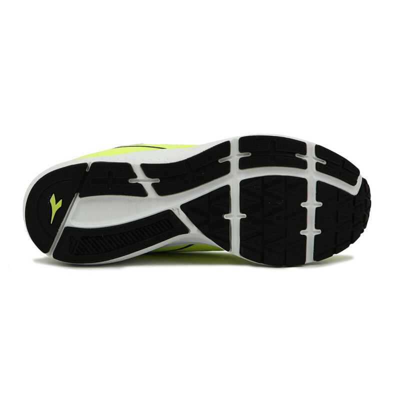 Diadora Champion Running Hombre Active Passo 2 Amarillo Fluo-negro