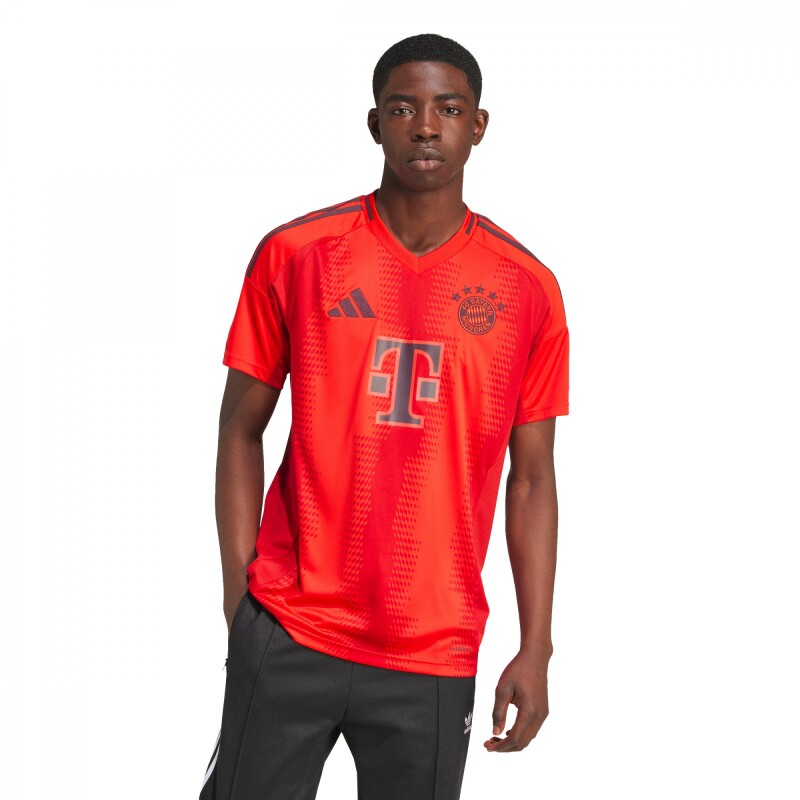 Remera Fc Bayern Munich Camiseta Oficial Camiseta 24/25 de Hombre Rojo