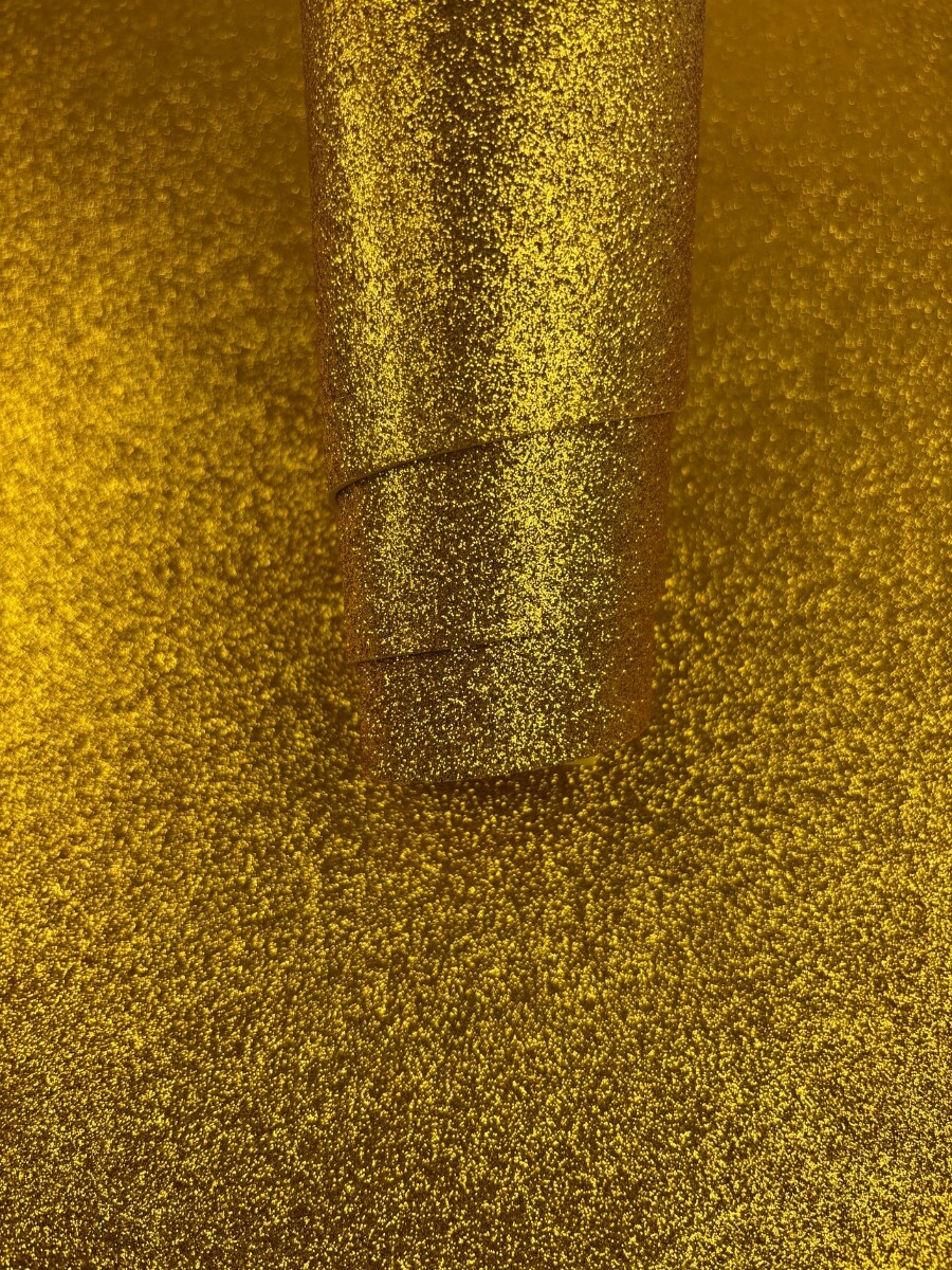 GOMA EVA BRILLANTE dorado