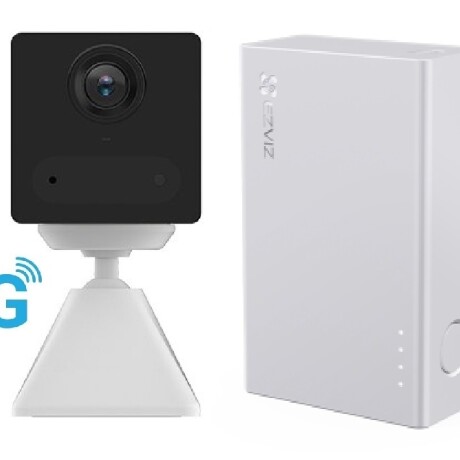 Camara 4G Ezviz CB2 2K 3MP Blanca con Powerbank 001