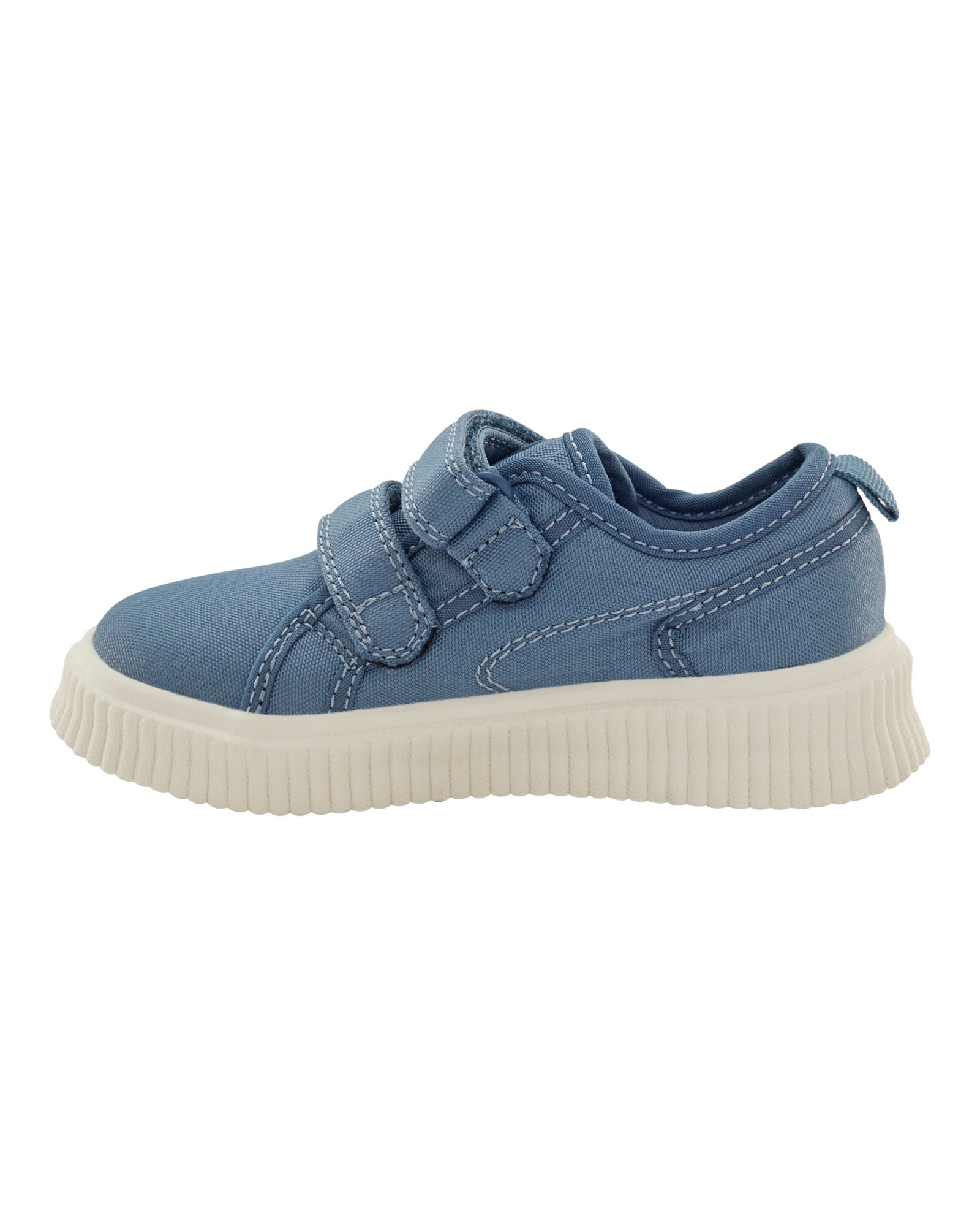 Zapatilla con velcro, azul Sin color