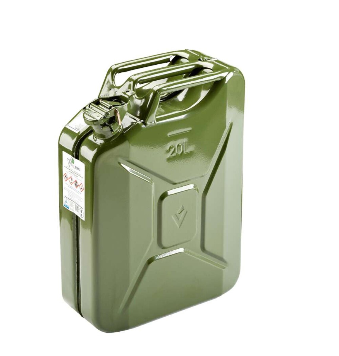 Camping Bidon Chapa 20L Tipo Jeep Weston - Verde 