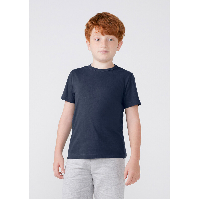 CAMISETA MM MASC AZUL ESCURO