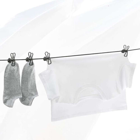CUERDA ELASTICA CON PINZAS 2-4 METROS