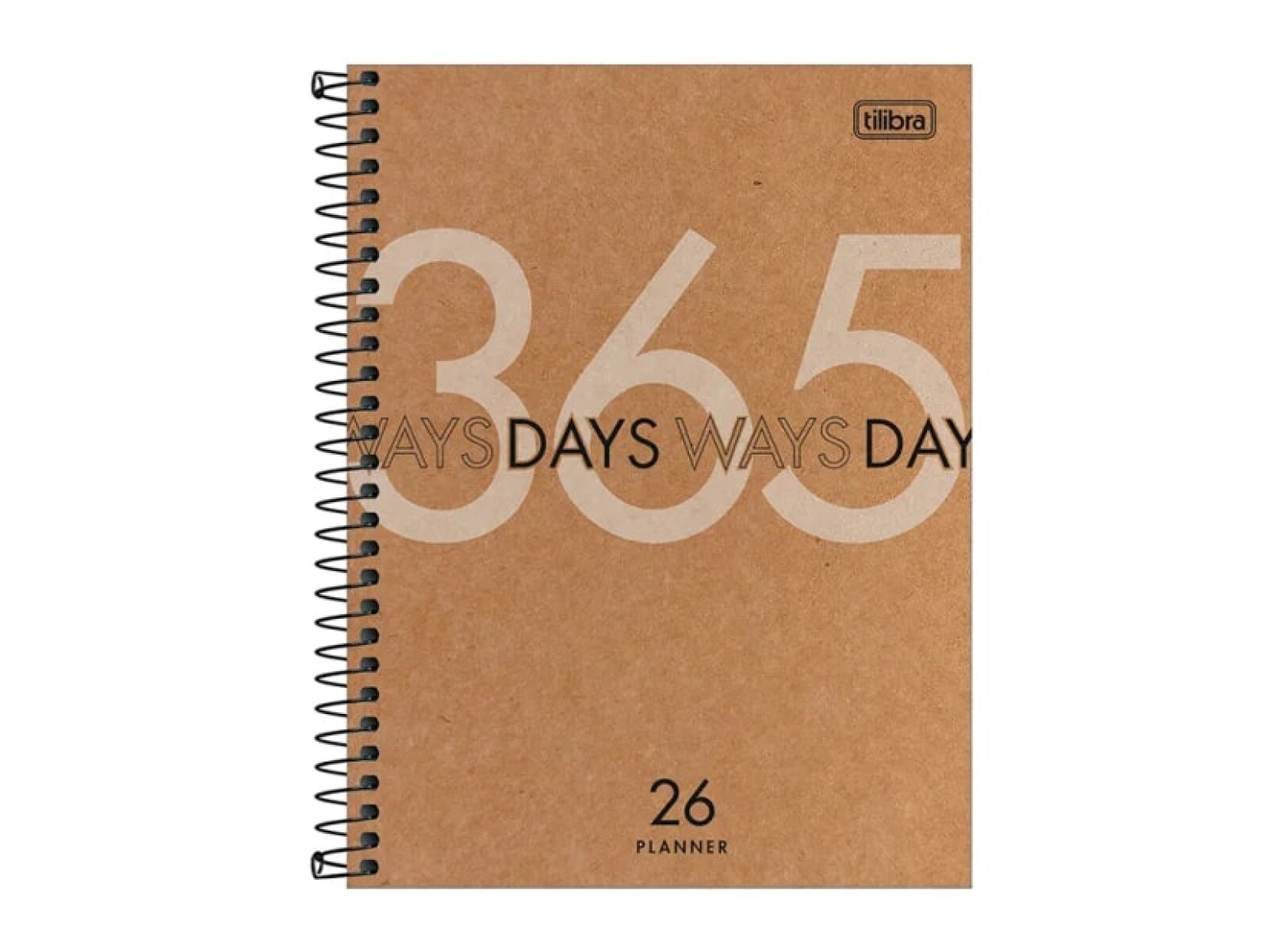 Agenda Tilibra 2026 Kraftwork - Diseño 1 