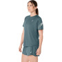 Polo Running Icon SS Top Mujer Foggy Teal