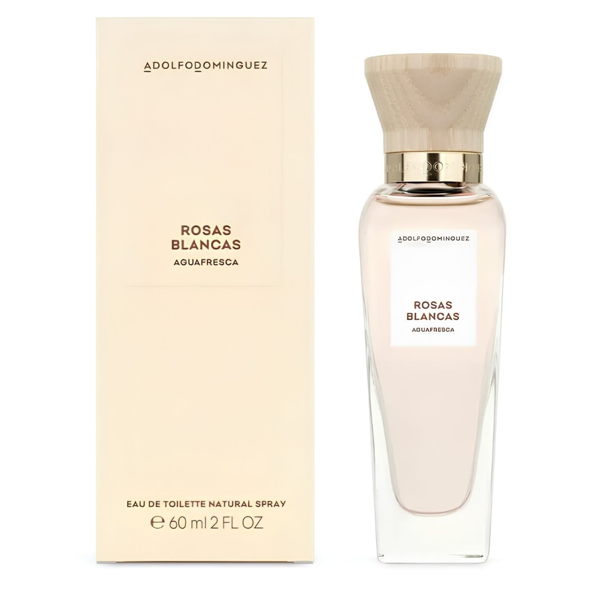 Perfume Adolfo Dominguez Agua Fresca Rosas Blancas EDT 60ml 