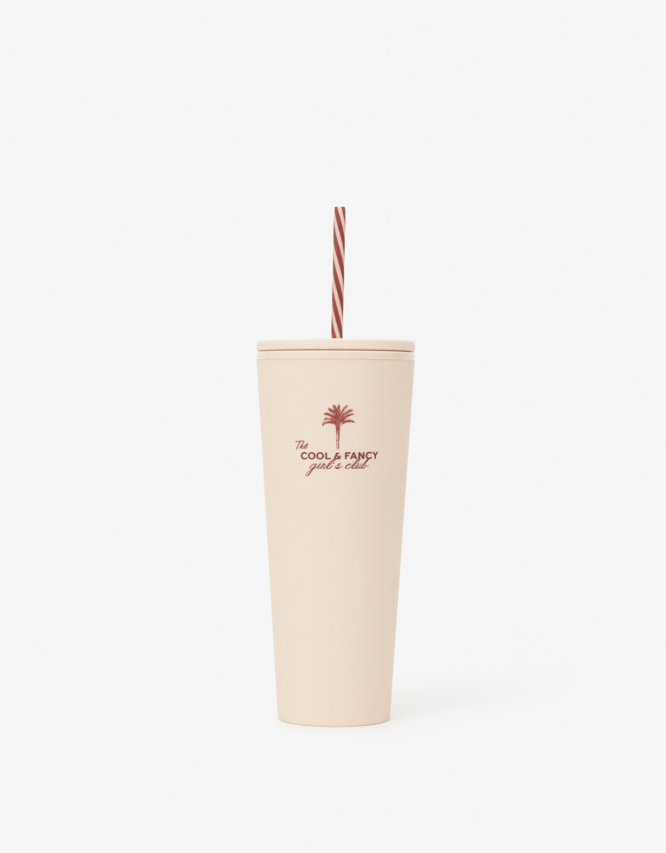 Vaso Plástico Largo Cool & Fancy 