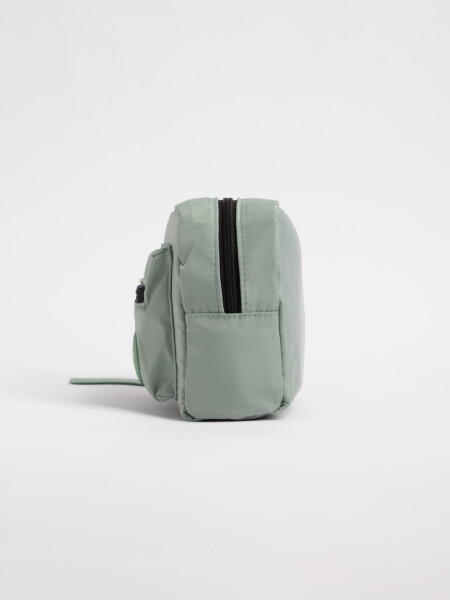 Necessaire con bolsillo Verde Seco