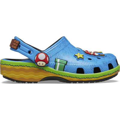 Super Mario Core Classic Clog Azul