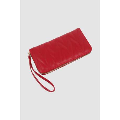 Billetera puffy Rojo