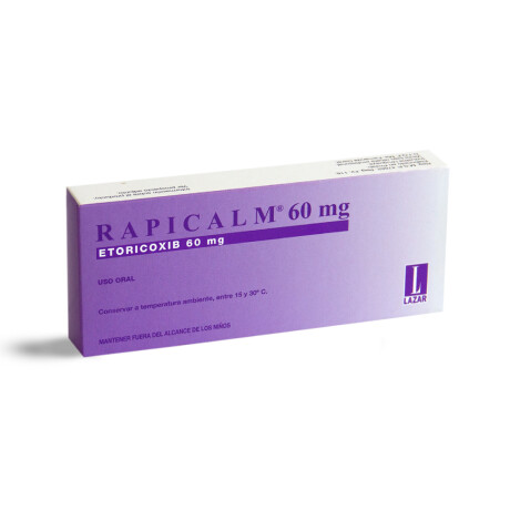 Rapicalm 60mg 28 Comprimidos Rapicalm 60mg 28 Comprimidos