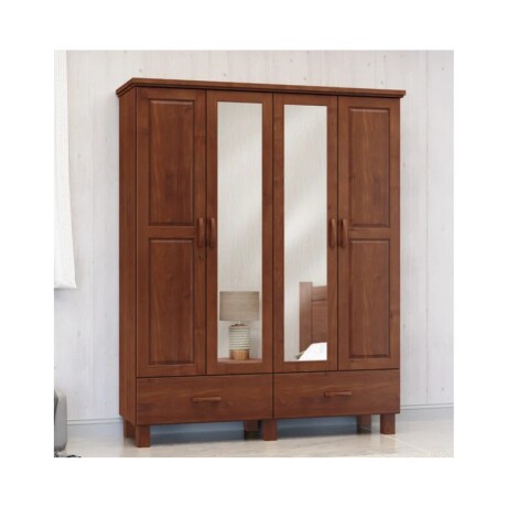 ROPERO FINESTRA BRONZE 4 PUERTAS 2 CAJONES CON ESPEJO IMBUIA ROPERO FINESTRA BRONZE 4 PUERTAS 2 CAJONES CON ESPEJO IMBUIA